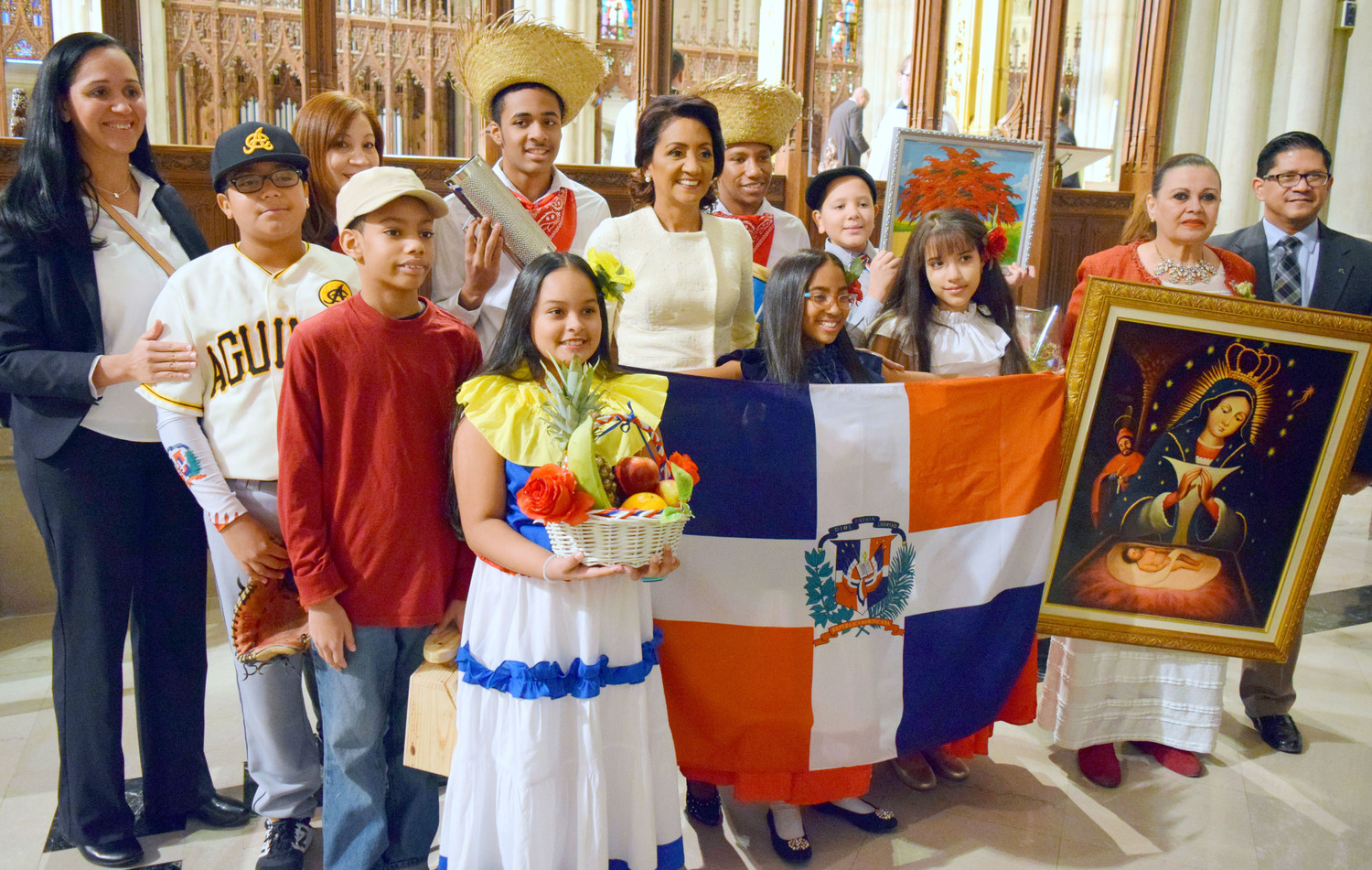 Dominican Republic Faithful Honor Mary Celebrate Culture Catholic