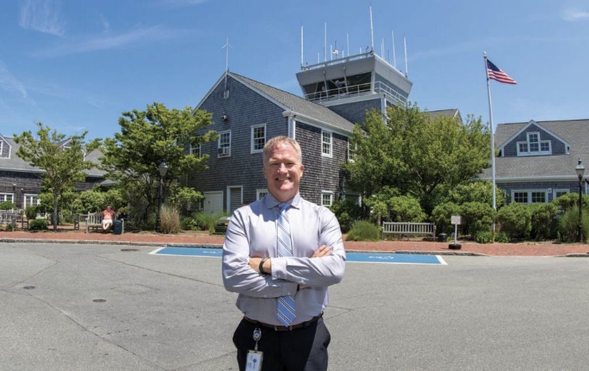 Nantucket Memorial Airport control-tower chief Pat Topham.