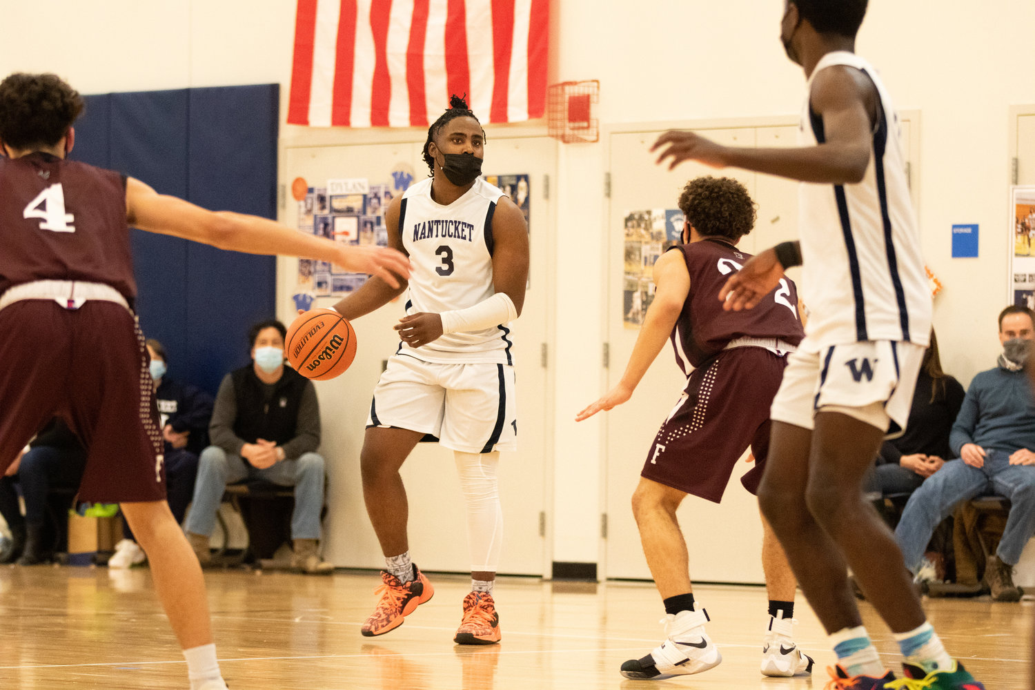 Malique Bodden against Falmouth