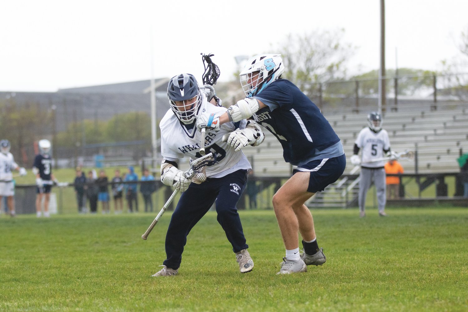 Boys lacrosse drops two games against tough competition - The Inquirer and Mirror