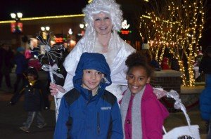 Snow Queen at the Promenade with JonAnthony Vesgoni and A-Mya Tapscott. 
