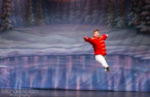 Leaping Prince from Lasley Centre's "The Nutcracker." Photograph by Michael Ablaza. 