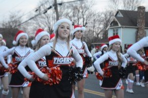 Tiger Cheerleaders had 81 participants in the parade. 