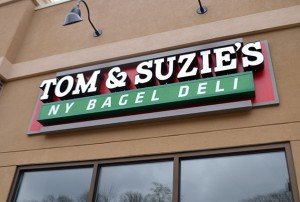 At long last, Tom and Susan Badolato will open Tom & Suzie's NY Bagel Deli to the public, Saturday April 18. Photo by Jason Shaw
