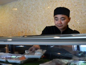 Benjin Yu brings 13 years experience as a sushi chef to Bristow