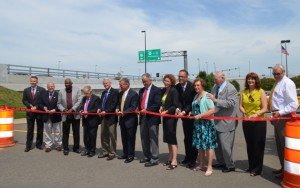 The VDOT ribbon-cutting at the Route 29 Interchange in Gainesville. 