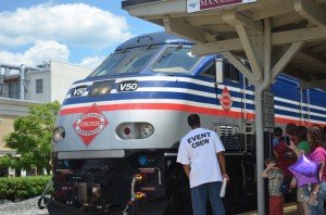 For many children, the ride from Manassas to Clifton was their first time on a train. 