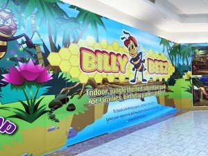 Billy Beez is one of a several new tenants opening soon at the Manassas mall.