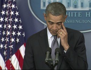In his address to the nation about the shootings in Newtown, Conn. 