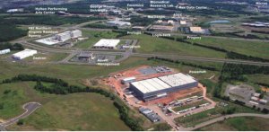 Aerial image of Innovation Park via the Prince William County website. 