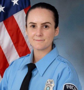 Officer Ashley Guindon died in the line of duty on her first shift since she was sworn in Friday. Photo Courtesy of Prince William Police