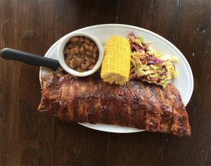 Ribs as served as Birch Kitchen & Bar in Bristow. 