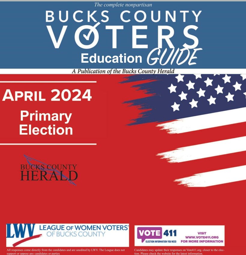 Bucks County Voters Education Guide: April 2024 Primary Election