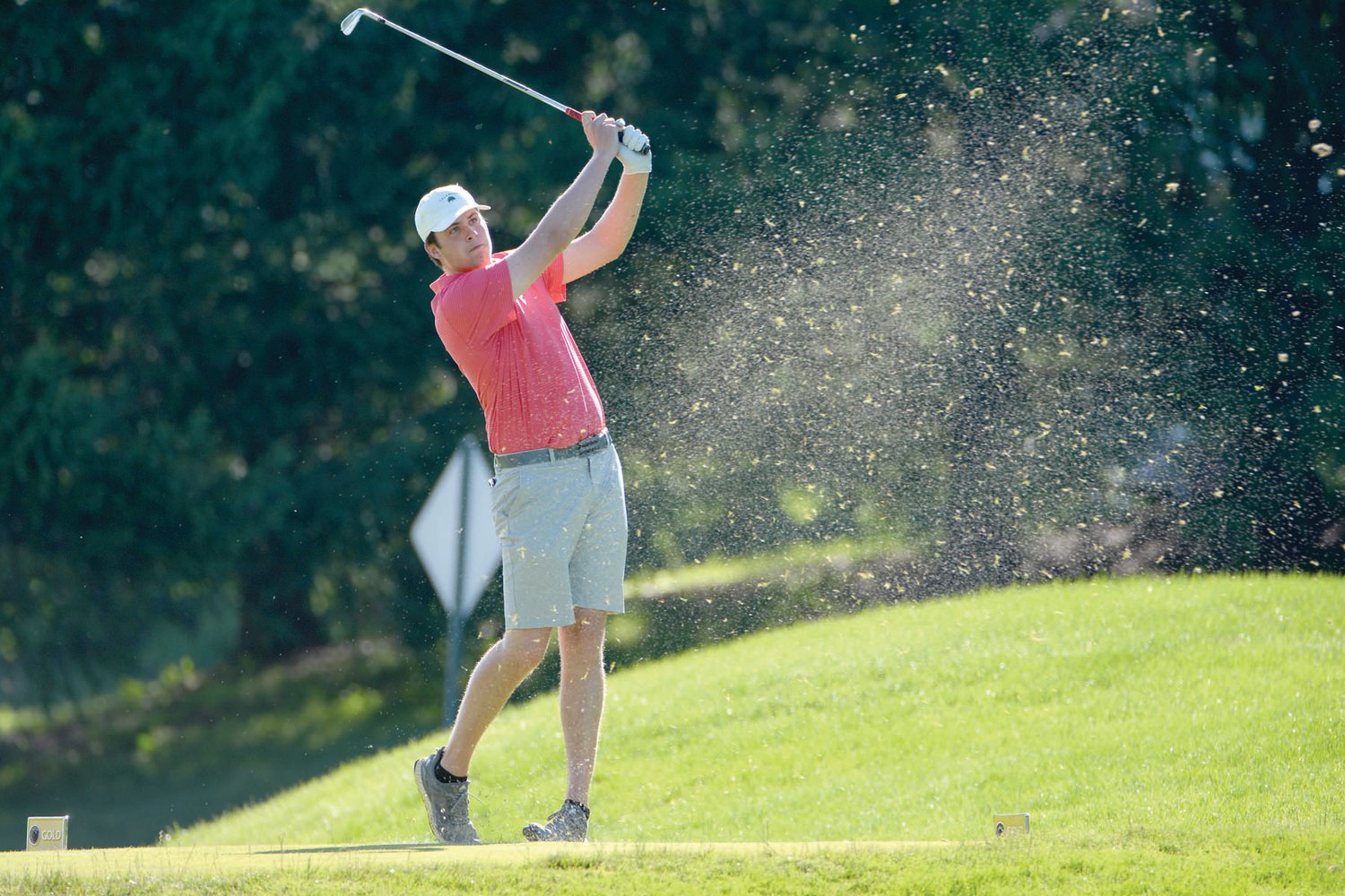 After finishing second in districts and missing the PIAA tournament by a single stroke in 2017, Central Bucks East senior Patrick Sheehan broke through this season by becoming the Patriots’ first golf champion since 2000, tying for second place at regionals and third in states.  Courtesy of Golf Association