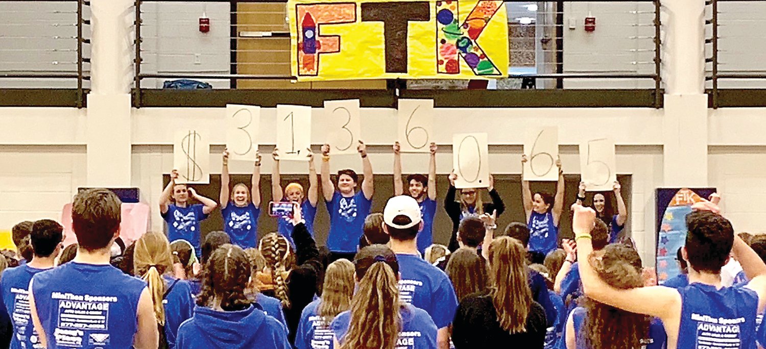 Quakertown Community High School’s Mini-THON 2019 raised a record $31,360.65.