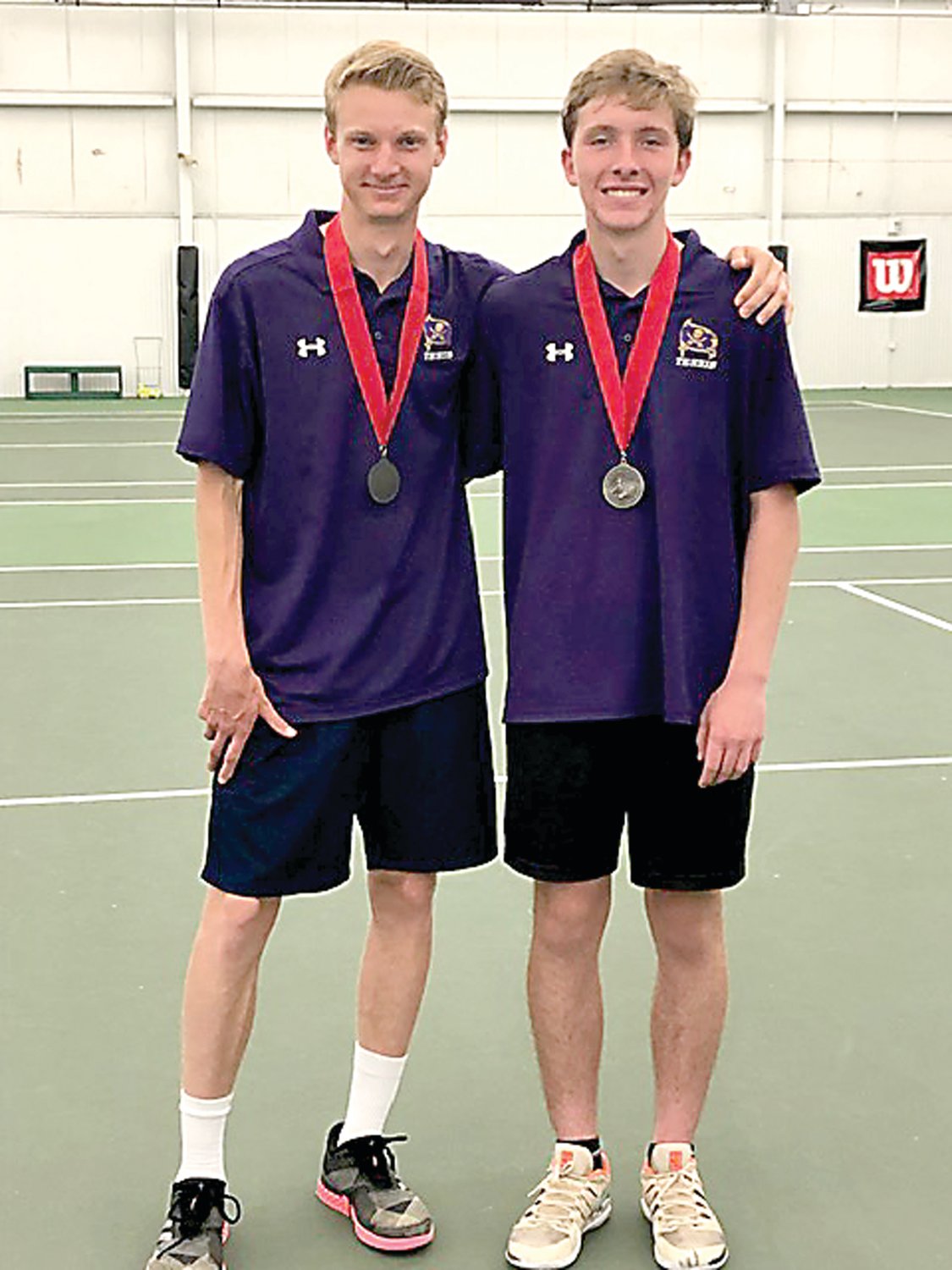 Palisades’ Gavin Kelly and Michael Swope reached the District 11 Class 2A doubles finals and helped their team to one of its best seasons in school history.