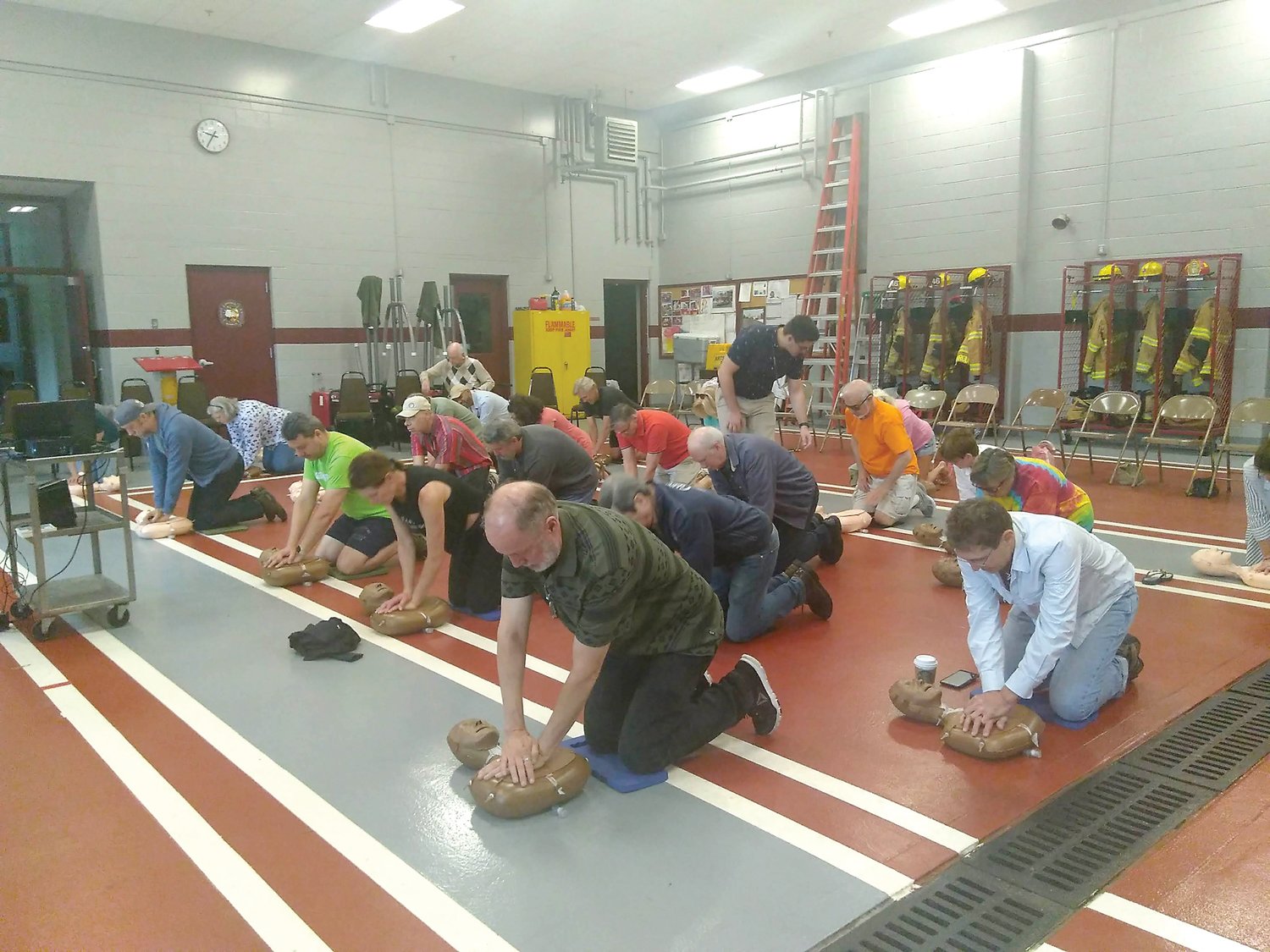 CPR classes will be offered free of charge to community members June 5 and 9 at the New Hope Eagle Fire Company.