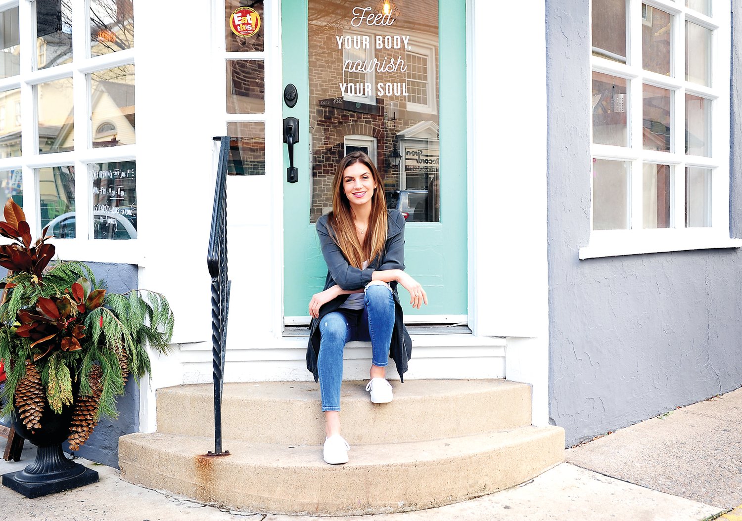 Kendall Bajek was already well known for her restaurant Empanada Mama when she decided to open Nourish by Mama. Both are located in Doylestown.