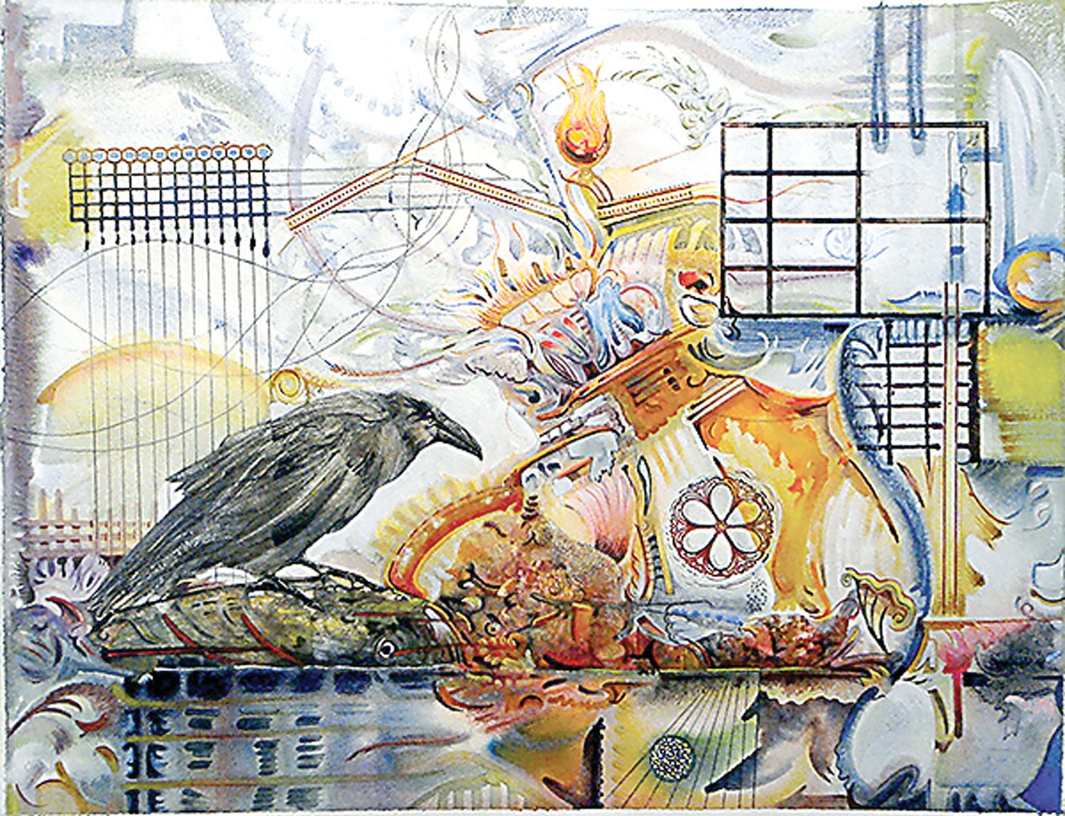 “Royal Birds” is by Annelies van Dommelen.