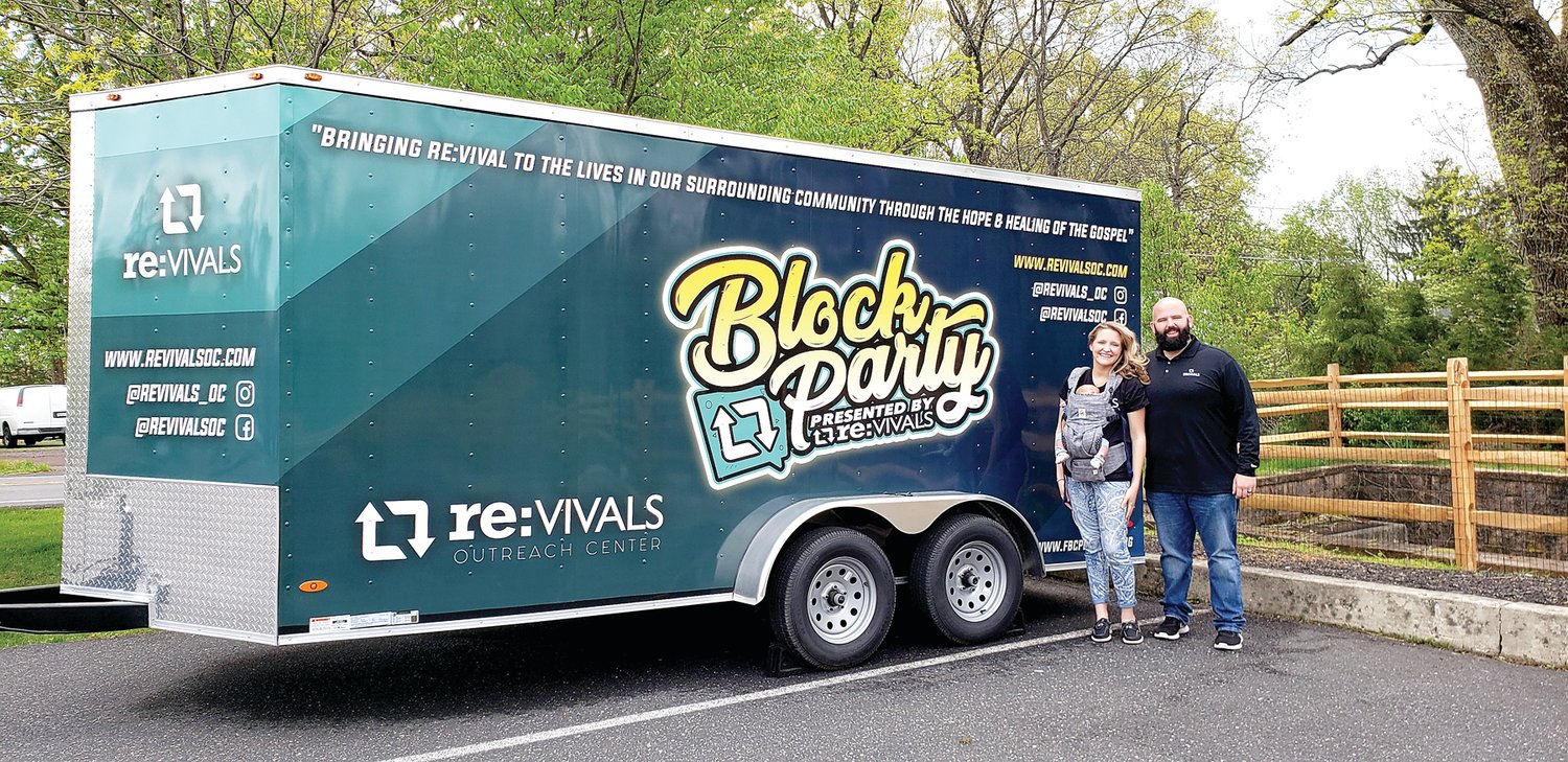 The Revivals trailer from First Baptist Church of Perkasie takes to the streets this summer.