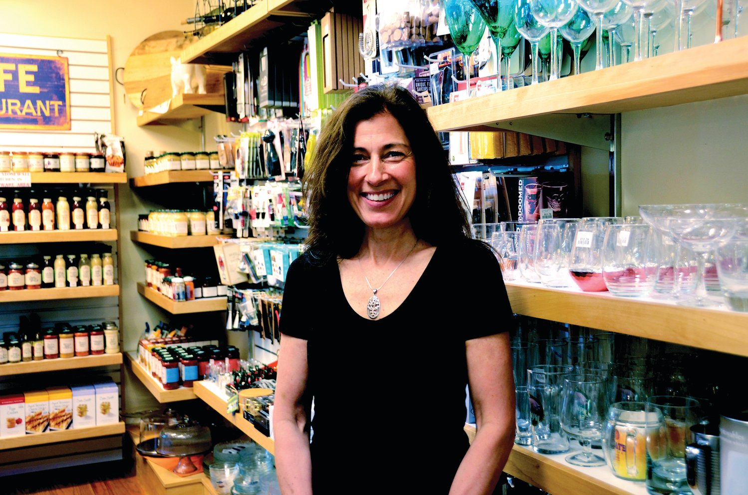 Lisa Orphanides is the third generation owner of the Cookey Ware Shop.