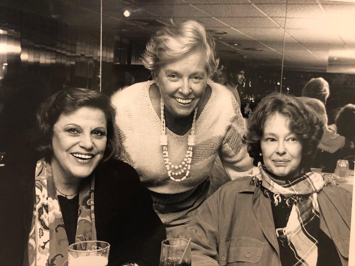 Kaye Ballard, Pamela Minford and Sandy Dennis. Ballard and Dennis starred in the female version of “The Odd Couple” by Neil Simon in 1988. Minford (1957 BCP “Out Of This World”) owned the Hacienda Inn and Restaurant in New Hope, which became a favorite getaway to celebrities.