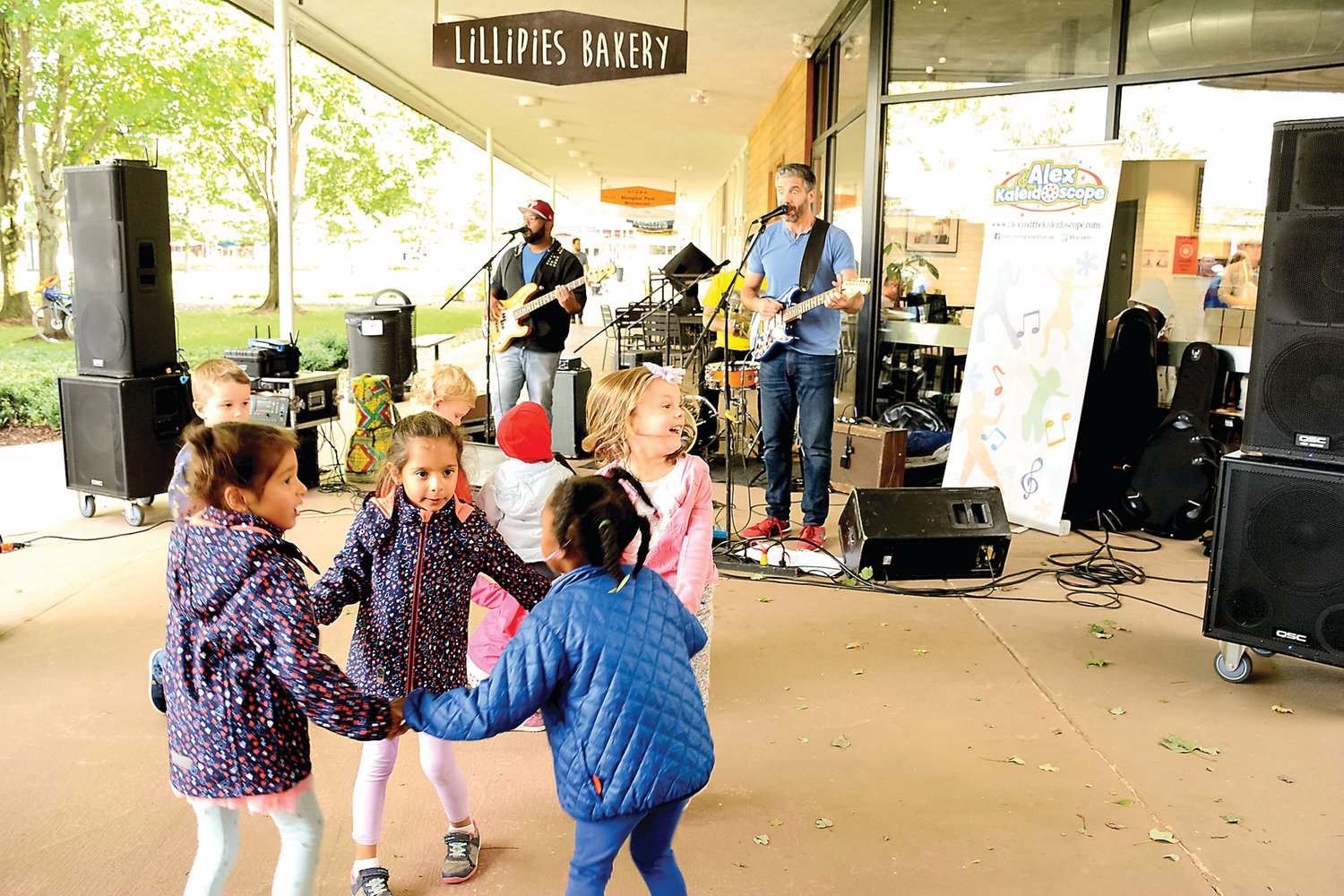 Children dance to the music at the Princeton Shopping Center, the site of “Tricks and Treats: An Afternoon of Family-Friendly Fall Fun,” from 3 to 5 p.m. Oct. 19.
