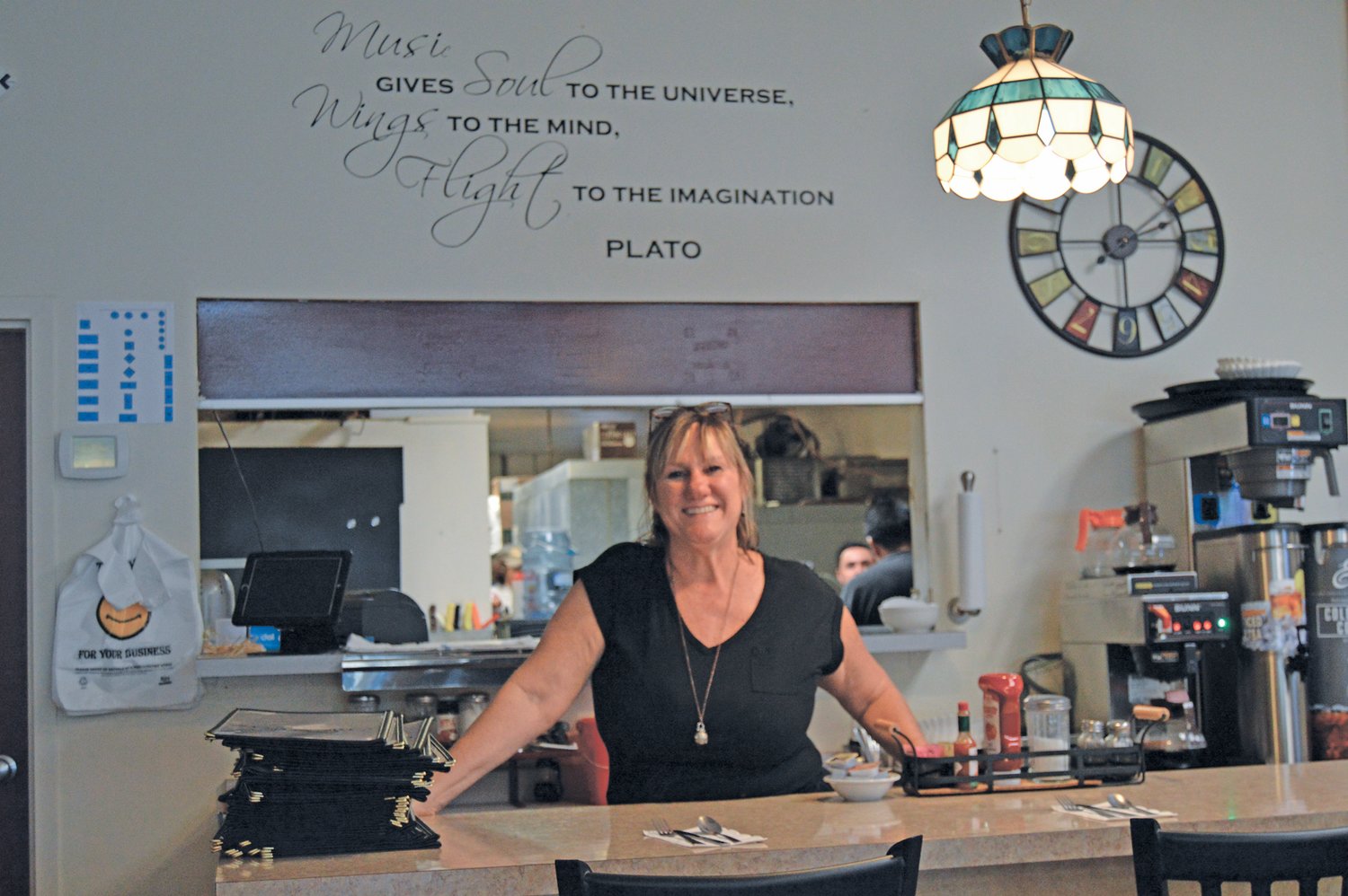 Bethanne Reid is general manager of Café With Soul, a non-profit breakfast/lunch restaurant in Doylestown that benefits Central Bucks High School programs.