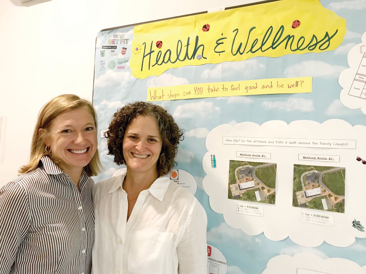 Bucks County residents Melissa Bennett and Linda Sichel have teamed up to teach parents who are experiencing homelessness about common children’s health issues, and how to find their families the health care they need.