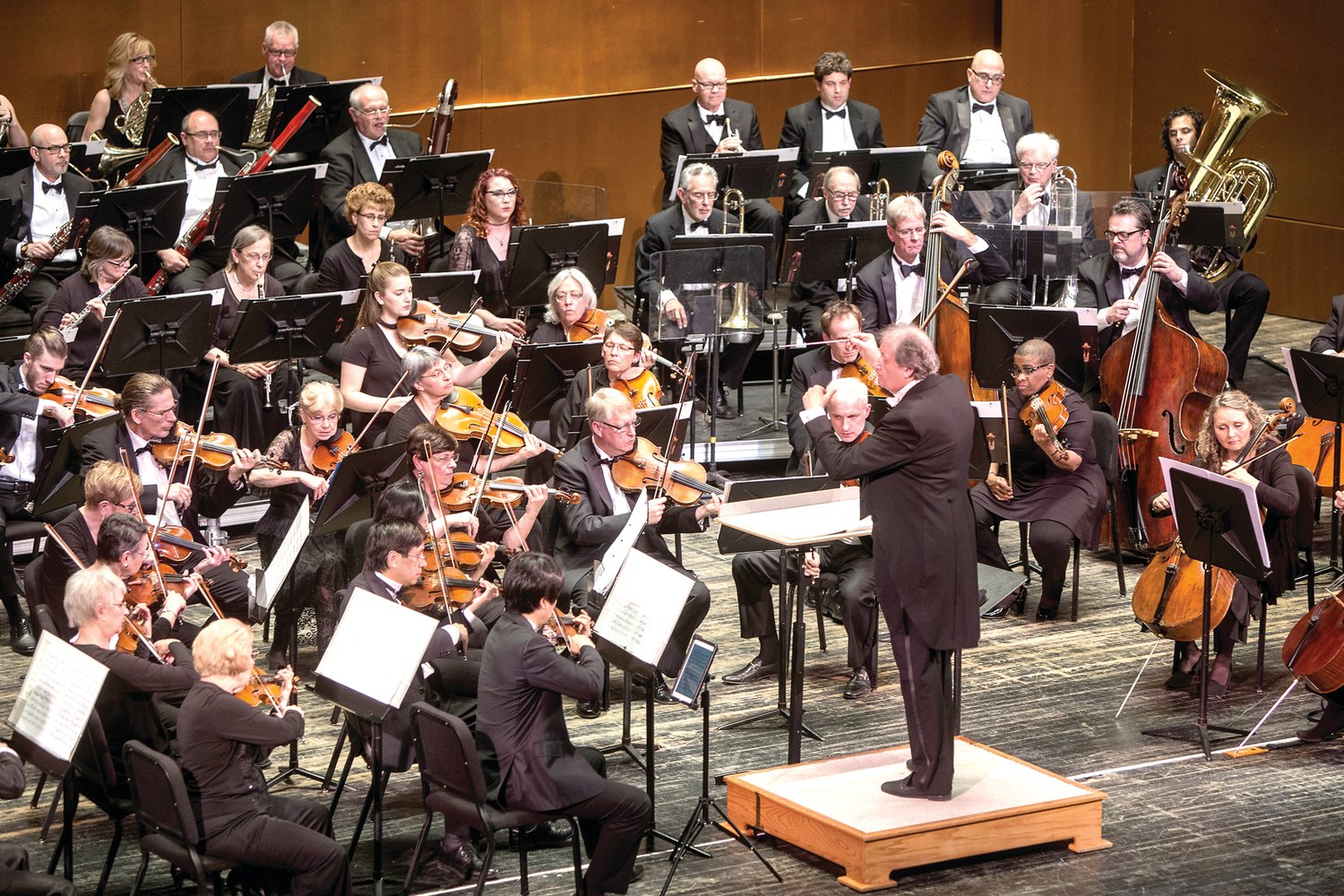 Capital Philharmonic performs in Trenton on New Year’s Eve. Photograph by William M. Brown.