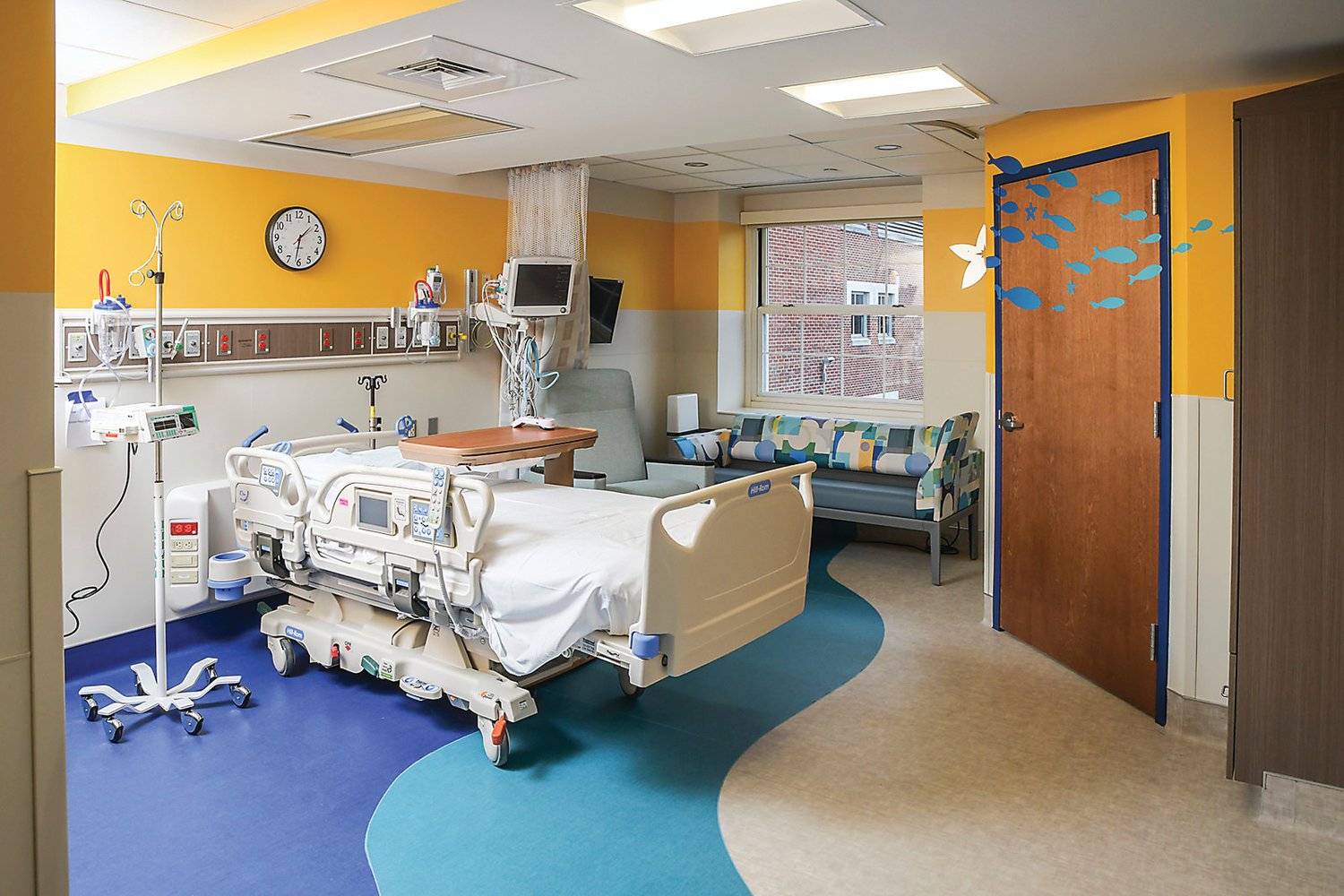 St. Luke’s University Hospital in Bethlehem has a new eight-bed Pediatric Intensive Care Unit (PICU).