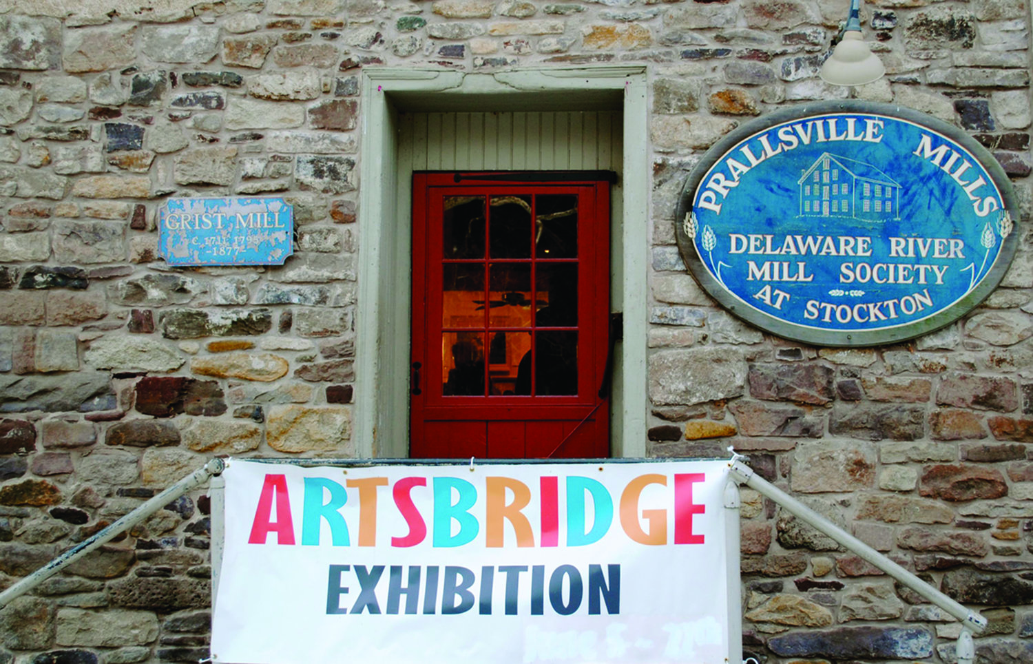 Prallsville Mill, site of the upcoming Artsbridge 26th annual Artsbridge Members’ Art Exhibition. Photograph by Rodney Miller.