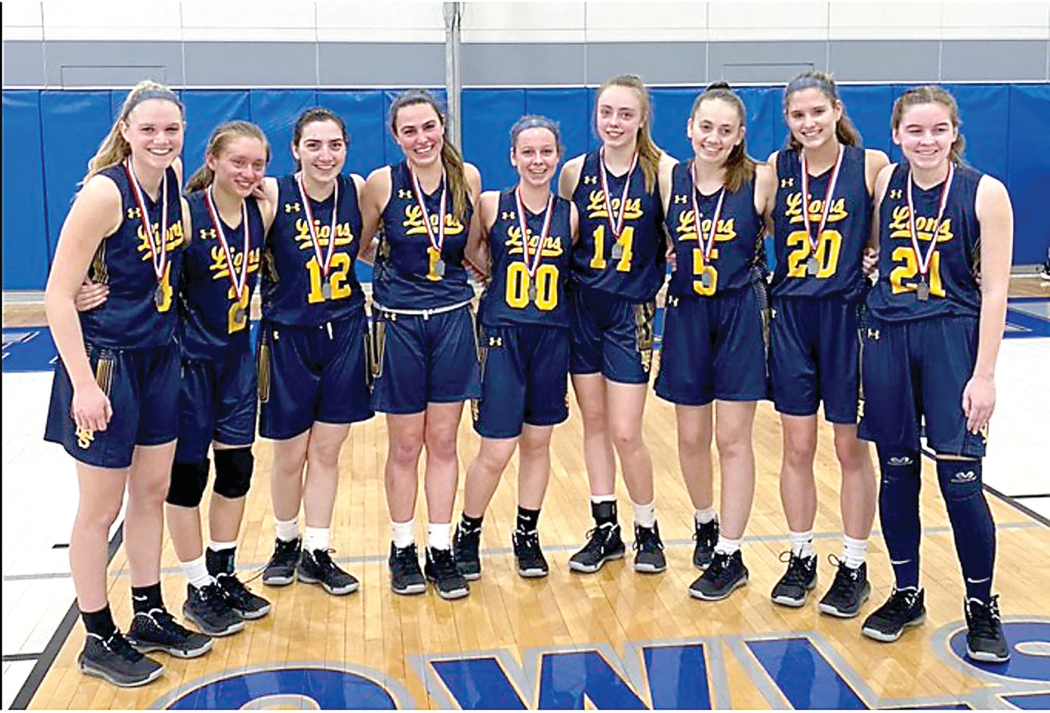 The New Hope-Solebury girls basketball team finished second in the District One Class 3A tournament.
