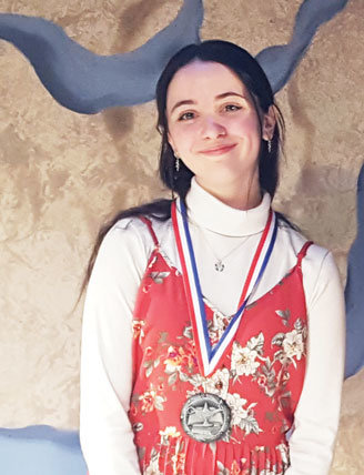 New Hope-Solebury junior Anna Prager won second place at the 33rd annual Philadelphia Regional Shakespeare Competition.