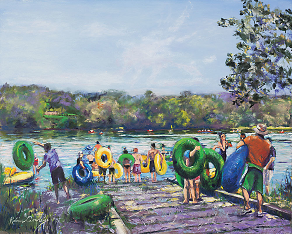 In celebration of the first anniversary of River Towns Magazine and the 18th anniversary of the Bucks County Herald, The Art of the River Towns, a juried art show and sale, will be on view at Prallsville Mills in Stockton, N.J., Oct. 1 to 4.