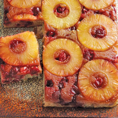 Upside down cake is an old-fashioned option if you decide to bake to relieve stress. But any favorite recipe will do to help you feel calm and productive.