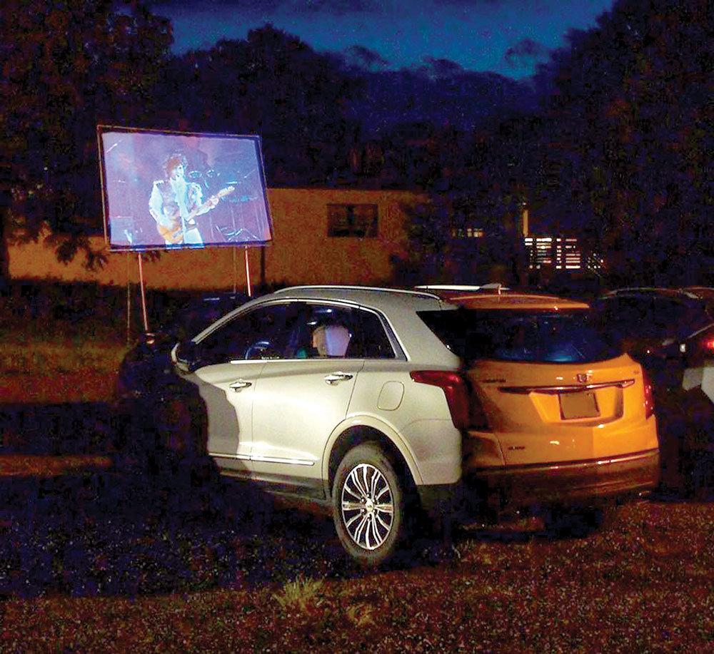 Acme’s Carpool Cinema offers music and movies.