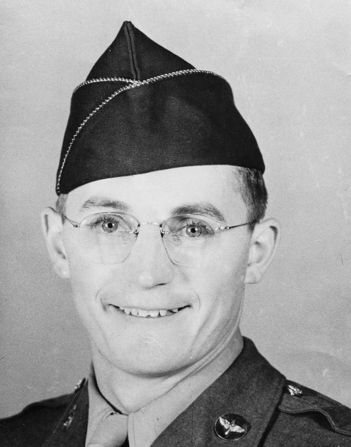 Joe Haenn in his Army photograph.