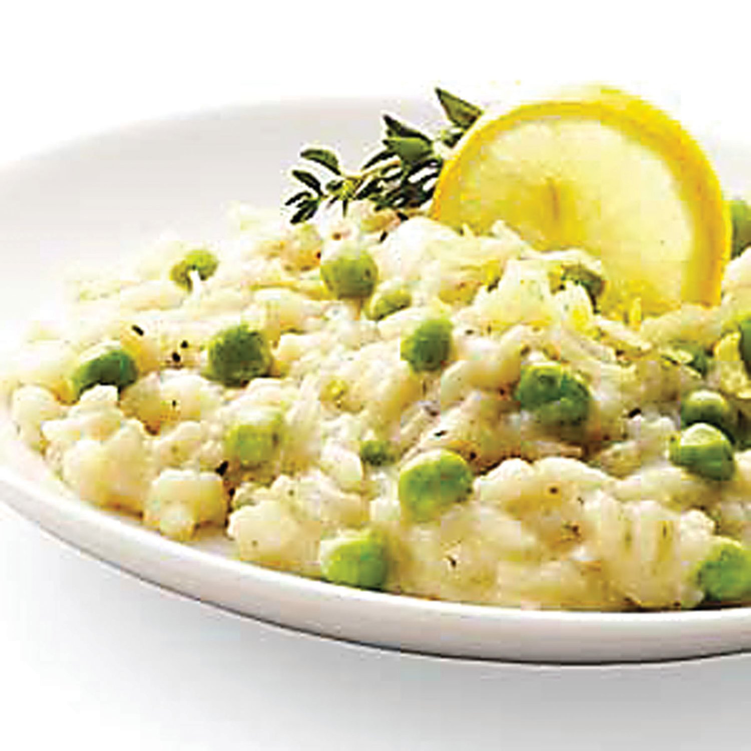 Lemon and fresh peas add flavor and texture to this spring recipe for Lemon Risotto with Peas.