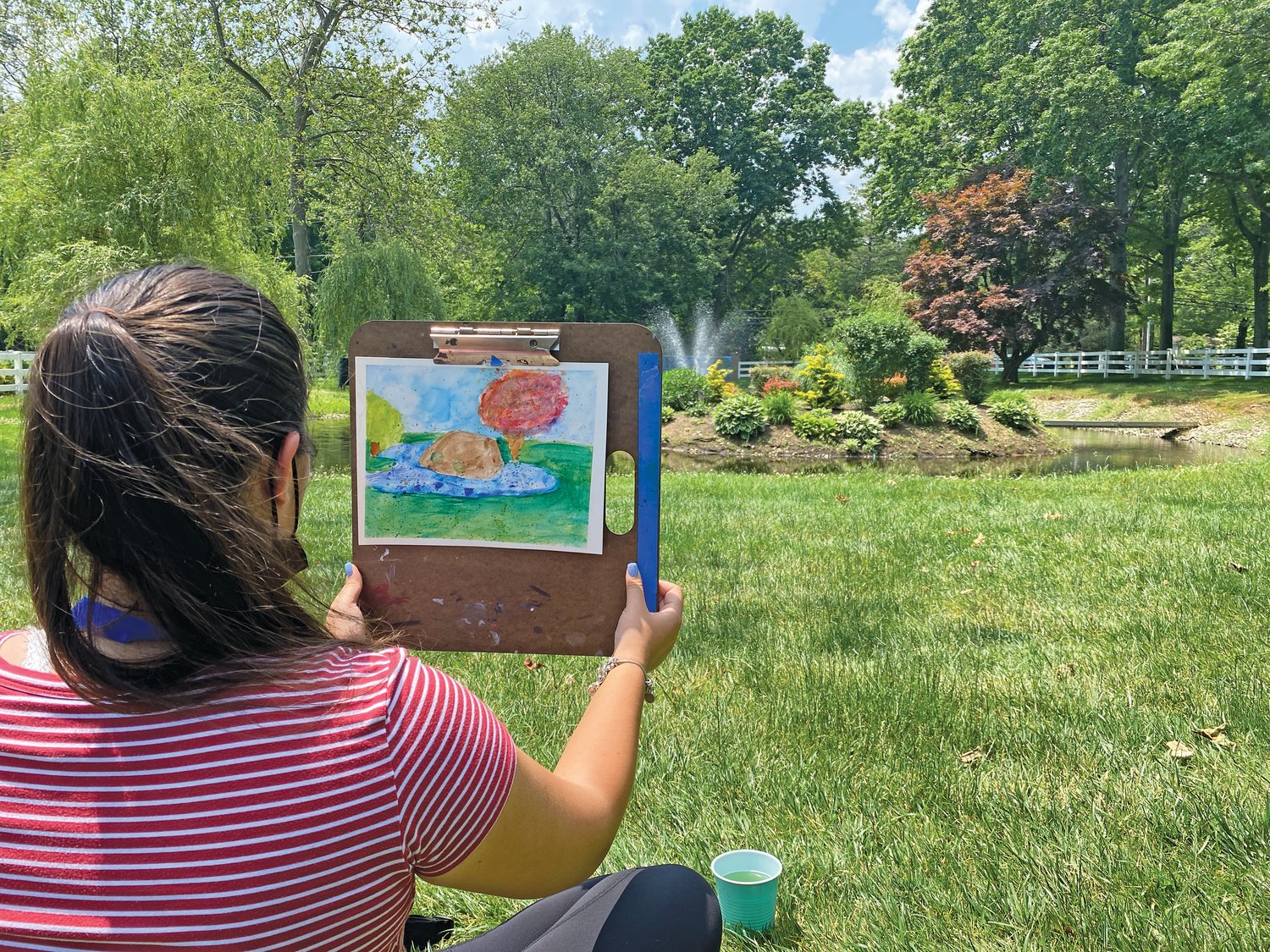 By painting outdoors, participants in “Painting in Nature at Phillips’ Mill,” a teen plein-air workshop series, will learn how to create strong compositions and capture the color and light they find in natural settings.