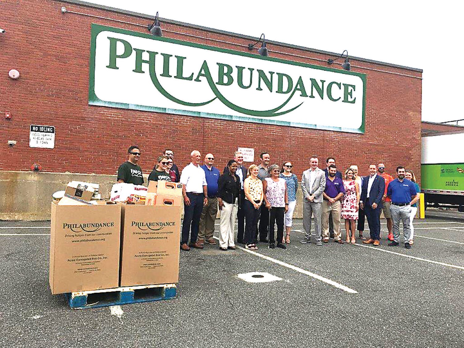 Credit unions and legislators collaborated and launched a food drive this summer and donated 7,380 pounds of canned goods and nonperishable food to Philabundance in South Philadelphia in an effort to replenish the diminishing supply in local pantries.