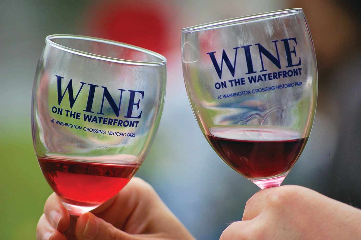 Wine on the Waterfront pairs wine tastings with river views.