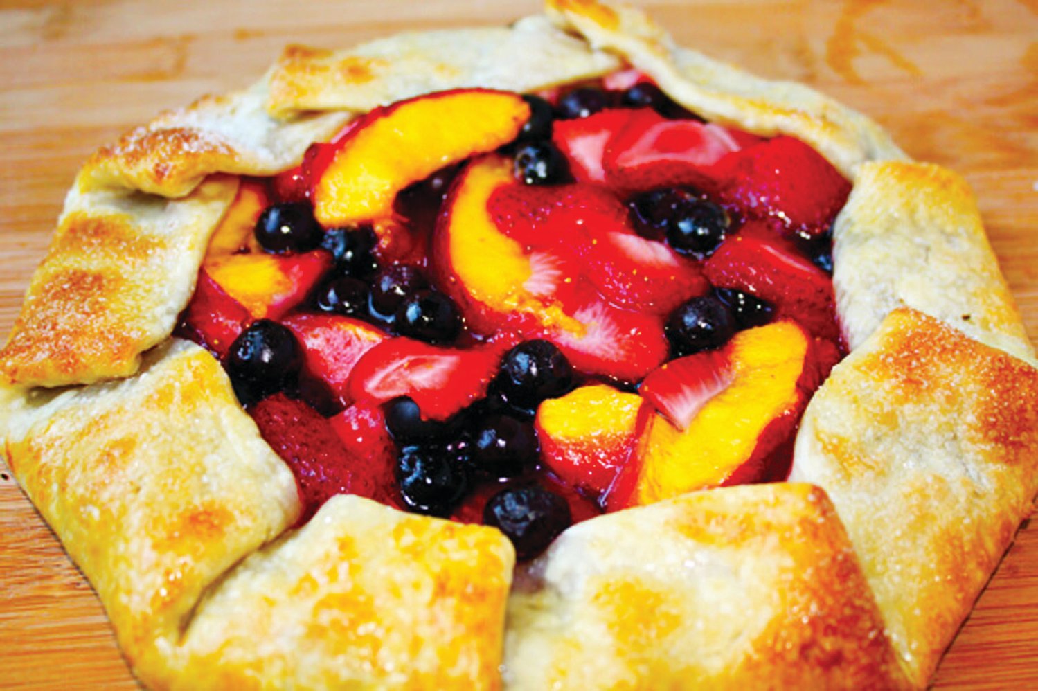 The fruits of summer are perfect for homemade pie, or in this case a rustic galette that takes only minutes to put together.