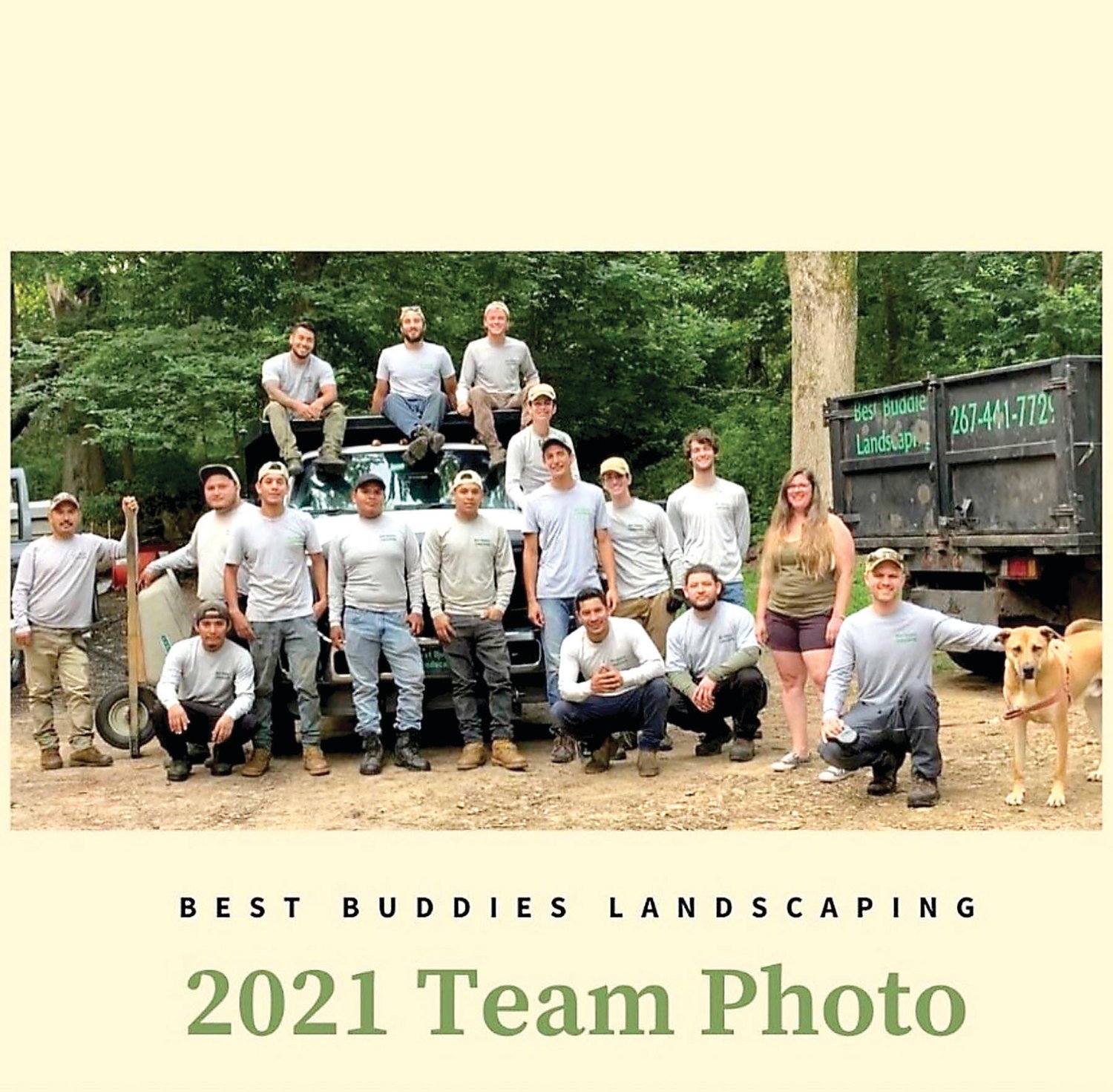 The Best Buddies Landscaping team.
