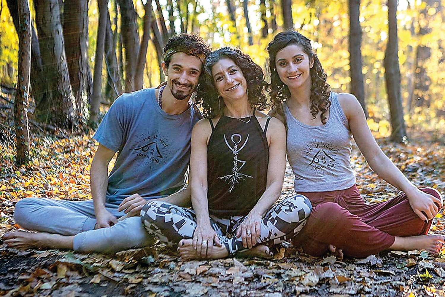 Lauren Otto and her children, Marissa and Seth, are yoga instructors who offer affordable classes in Doylestown.