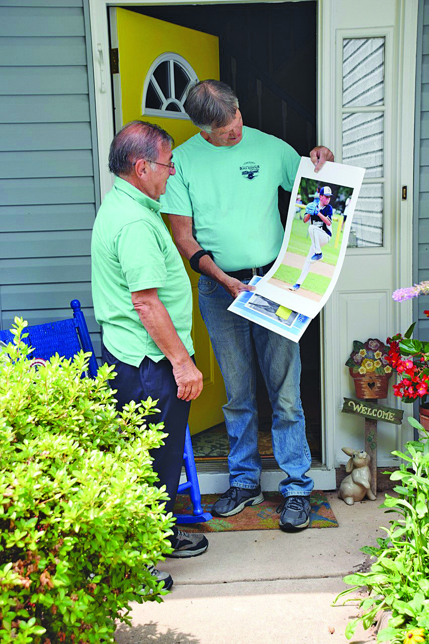 A specialty of the house – door-to-door delivery.