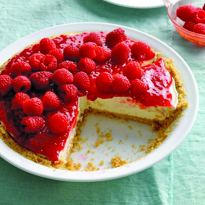 Raspberry Cream Pie is an easy, no-bake dessert we can enjoy for Labor Day or any warm day.