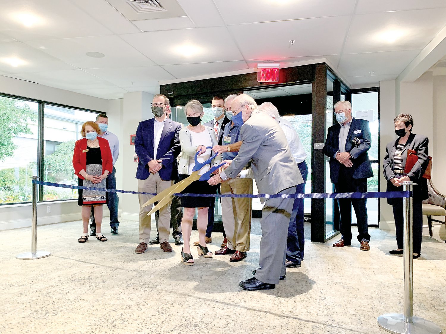 Wesley Enhanced Living Doylestown held a ribbon cutting on Sept. 9 to unveil the completion of a two-year, multimillion-dollar renovation project and to celebrate four decades of service to seniors in Bucks County.
