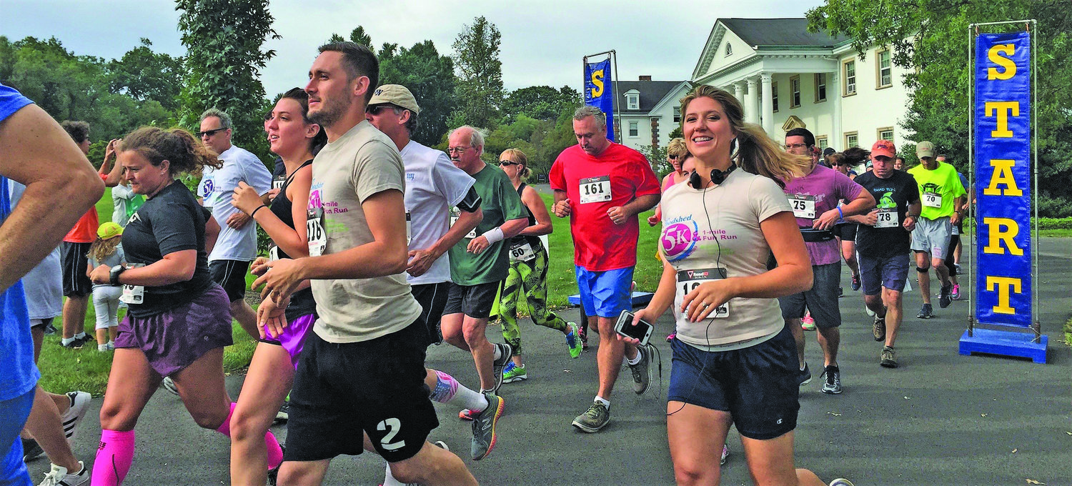 Runners take part in the 2019 Foodshed 5K. This year’s event takes place Oct. 16.