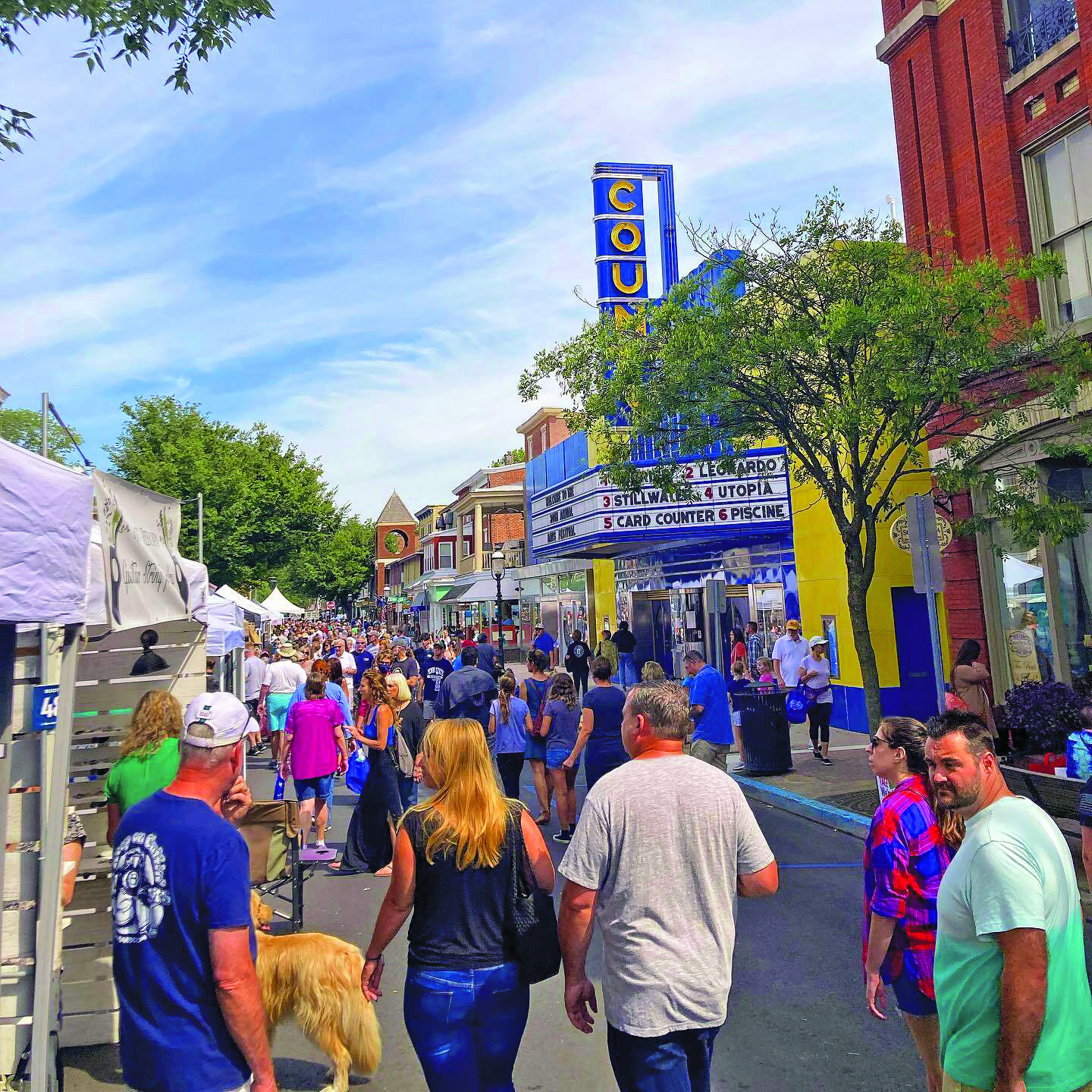 The crowd fills State Street during the Doylestown Arts Festival Sept. 11 and 12.